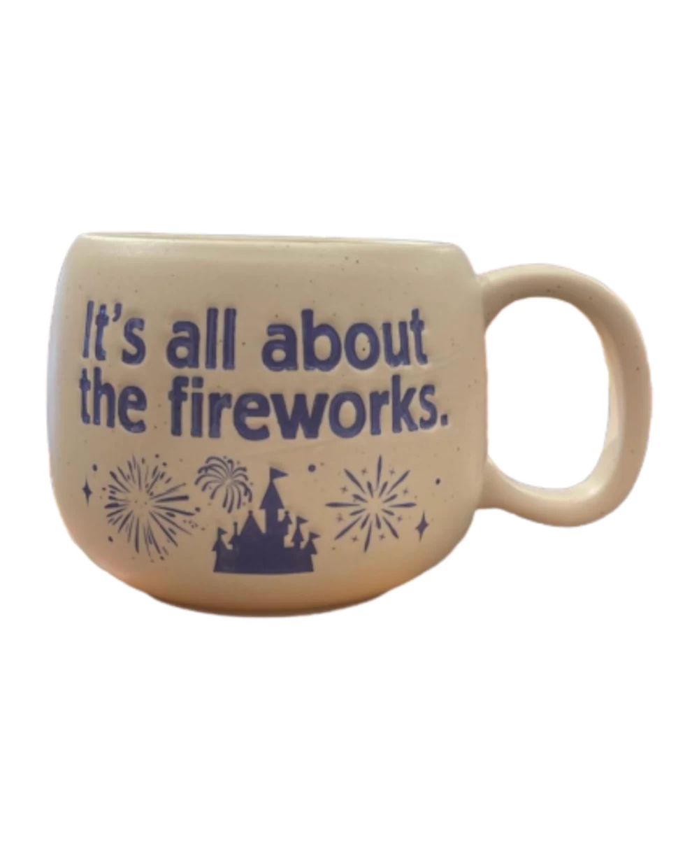 Disney Parks Cinderella Castle It's All About The Fireworks 18oz Coffee Mug New 2 Disney Parks Cinderella Castle It's All About The Fireworks 18oz Coffee Mug New - Image 2