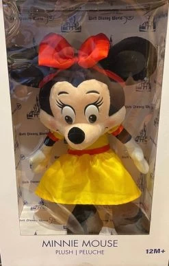 Disney Walt Disney World 50th Anniversary Vault Minnie Plush New With Box