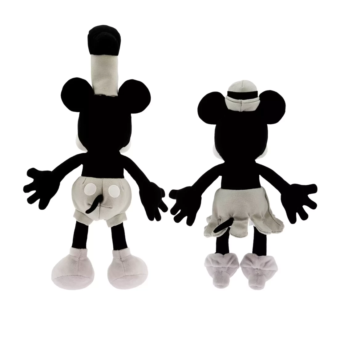 Disney 100 Celebration Mickey And Minnie Steamboat Willie Plush Set New With Tag 2 Disney 100 Celebration Mickey And Minnie Steamboat Willie Plush Set New With Tag - Image 2