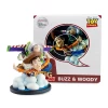 Disney Toy Story 25th Woody And Buzz Q-Fig Max By QMx Figurine New With Box