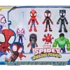 Disney Marvel Spidey And His Amazing Friends Team Figure Collection 7pk Toy New W Box