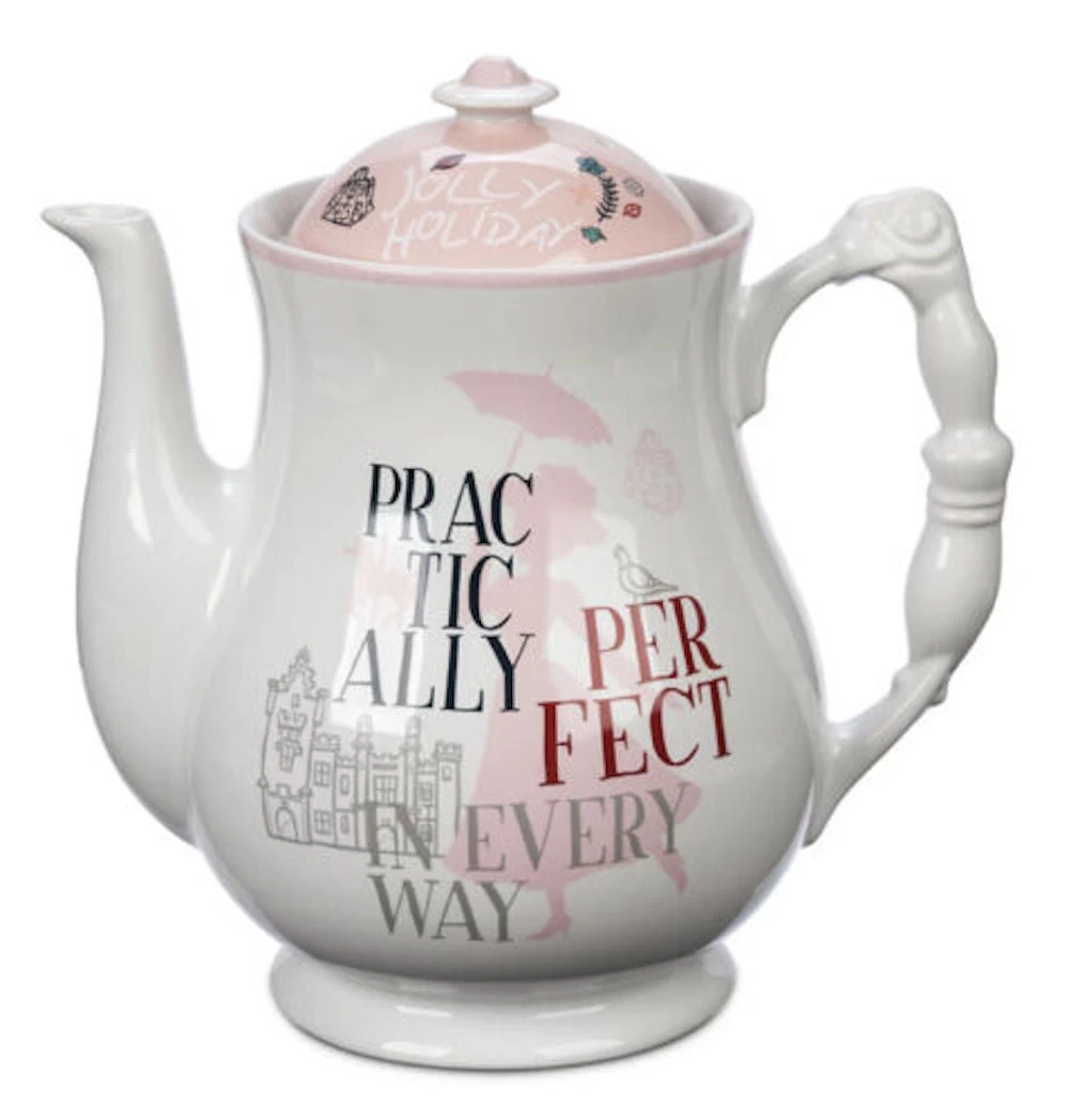 Disney Mary Poppins Jolly Holiday Practically Perfect In Every Way Teapot New 2 Disney Mary Poppins Jolly Holiday Practically Perfect In Every Way Teapot New - Image 2