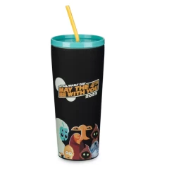 Disney Star Wars May The 4th Be With You Take Me To The CantinaTumbler Straw New