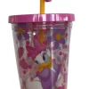 Disney Parks Daisy Duck Plastic Tumbler With Straw New With Tag