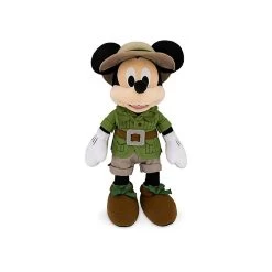 Disney Parks Animal Kingdom Safari Mickey Mouse 11in Small Plush New With Tag -Disney c50b238c 02cb 5403 ba32 2527228b79c9