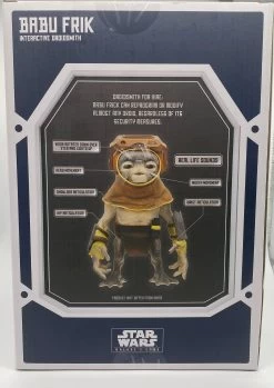 Disney Parks Star Wars Gakaxy's Edge Babu Frik Interactive Droidsmith New W Box