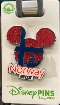 Disney Pins Parks Epcot Norway Mickey Icon Pin New With Card -Disney cddac787 a4a0 5353 8d51 4801492bb197