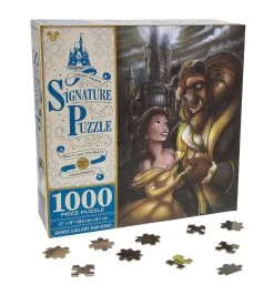 Disney Parks Signature Puzzle 25th Beauty & The Beast 1000 Pcs Puzzle New Box
