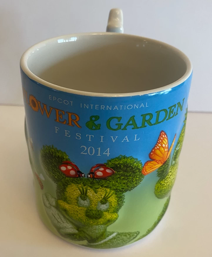 Disney Epcot Flower And Garden Festival 2014 Coffee Mug New With Tag 2 Disney Epcot Flower And Garden Festival 2014 Coffee Mug New With Tag - Image 2