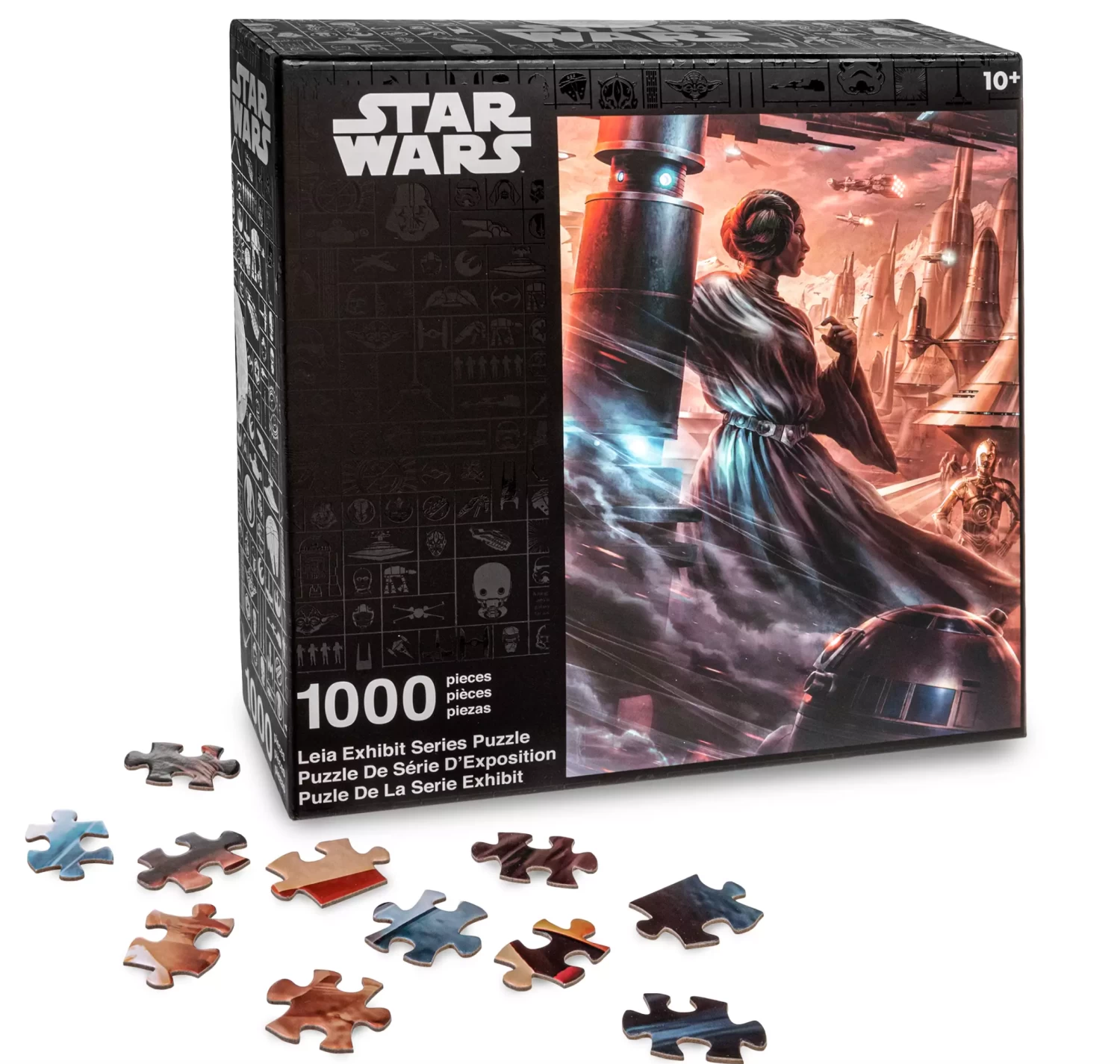 Disney Star Wars Princess Leia Organa Exhibit Series Puzzle New With Box 1 Disney Star Wars Princess Leia Organa Exhibit Series Puzzle New With Box