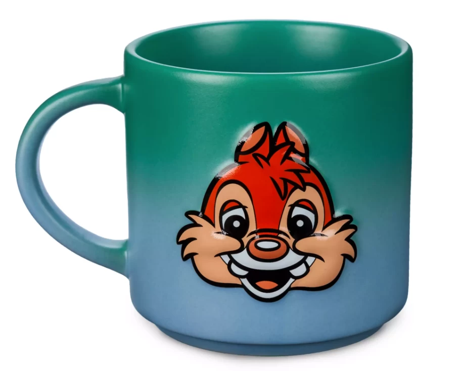 Disney Parks Chip 'n Dale Two Tones Green Ceramic Coffee Mug New With Tag 3 Disney Parks Chip 'n Dale Two Tones Green Ceramic Coffee Mug New With Tag - Image 3