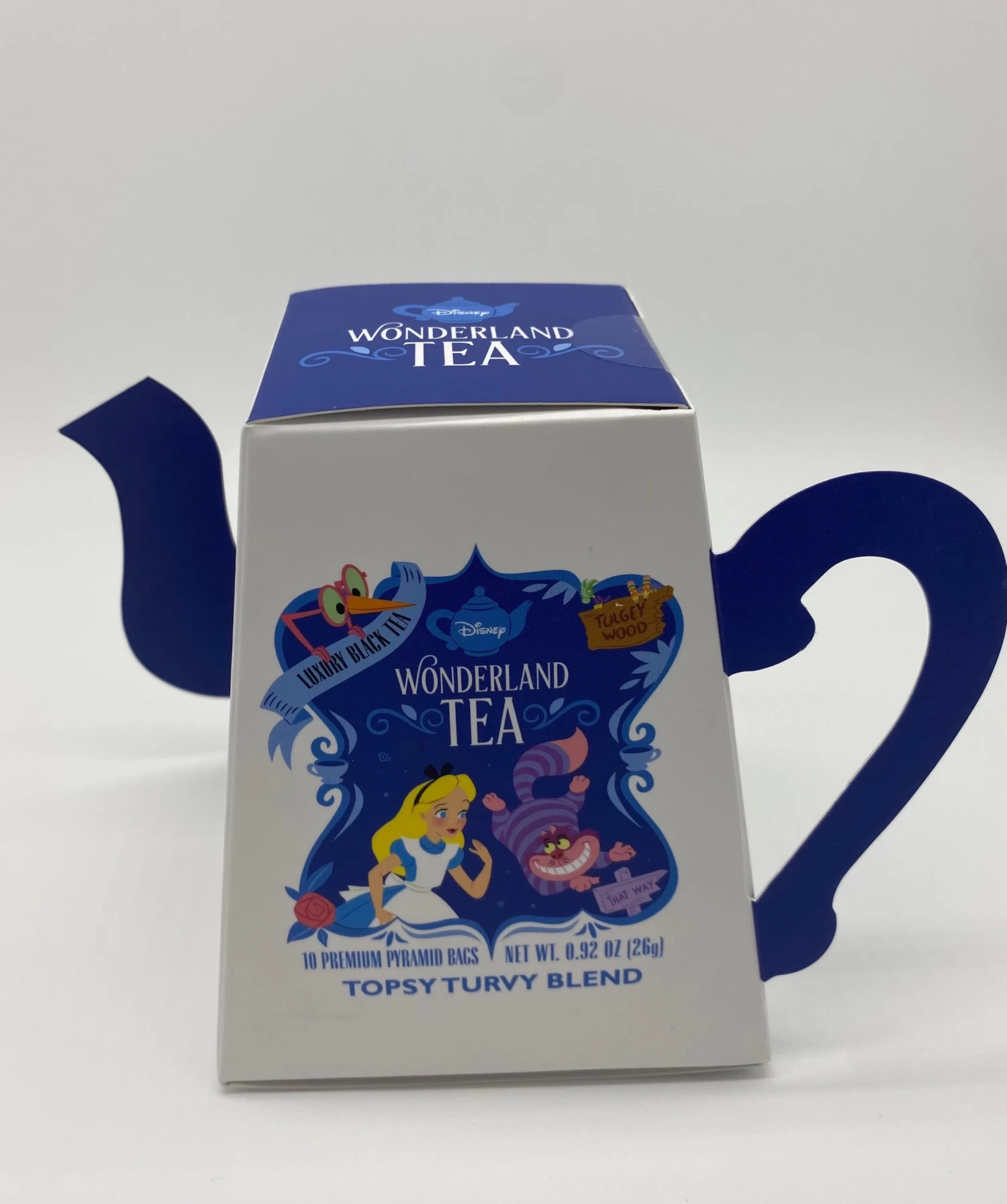 Disney Parks Alice Wonderland Topsy Turvy Blend 10 Tea Bags Luxury Black Tea 3 Disney Parks Alice Wonderland Topsy Turvy Blend 10 Tea Bags Luxury Black Tea - Image 3