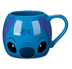 Disney Lilo And Stitch Mouth Design On Bottom Ceramic Coffee Mug New