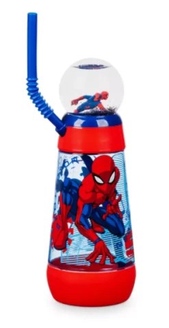 Disney Parks Marvel Spider-Man Snowglobe Tumbler With Straw New With Tag -Disney e08af194 56c7 5c4a b774 bc8a3186799e
