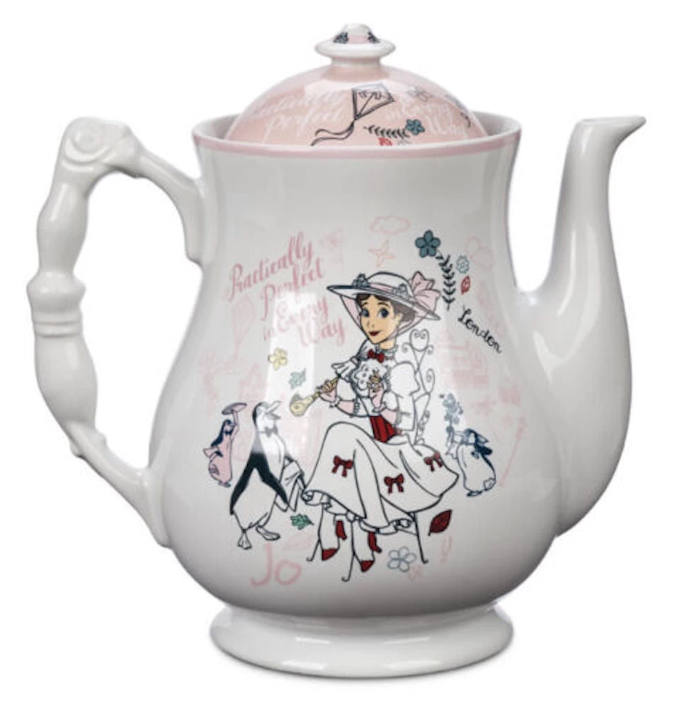Disney Mary Poppins Jolly Holiday Practically Perfect In Every Way Teapot New 3 Disney Mary Poppins Jolly Holiday Practically Perfect In Every Way Teapot New - Image 3