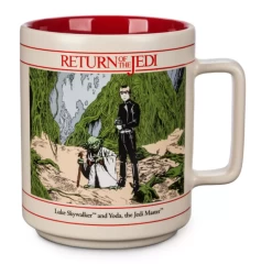 Disney Parks Luke Skywalker Yoda Star Wars Return Of Jedi 40th Mug New With Tag