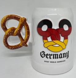 Disney Parks Epcot Germany Mickey Pretzel Ceramic Coffee Mug New -Disney e52816f7 e3c3 5024 8441 5a7949ac4cdd