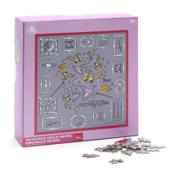 Disney Parks Epcot 2022 Festival Of The Arts Figment 1000pcs Puzzle New With Box