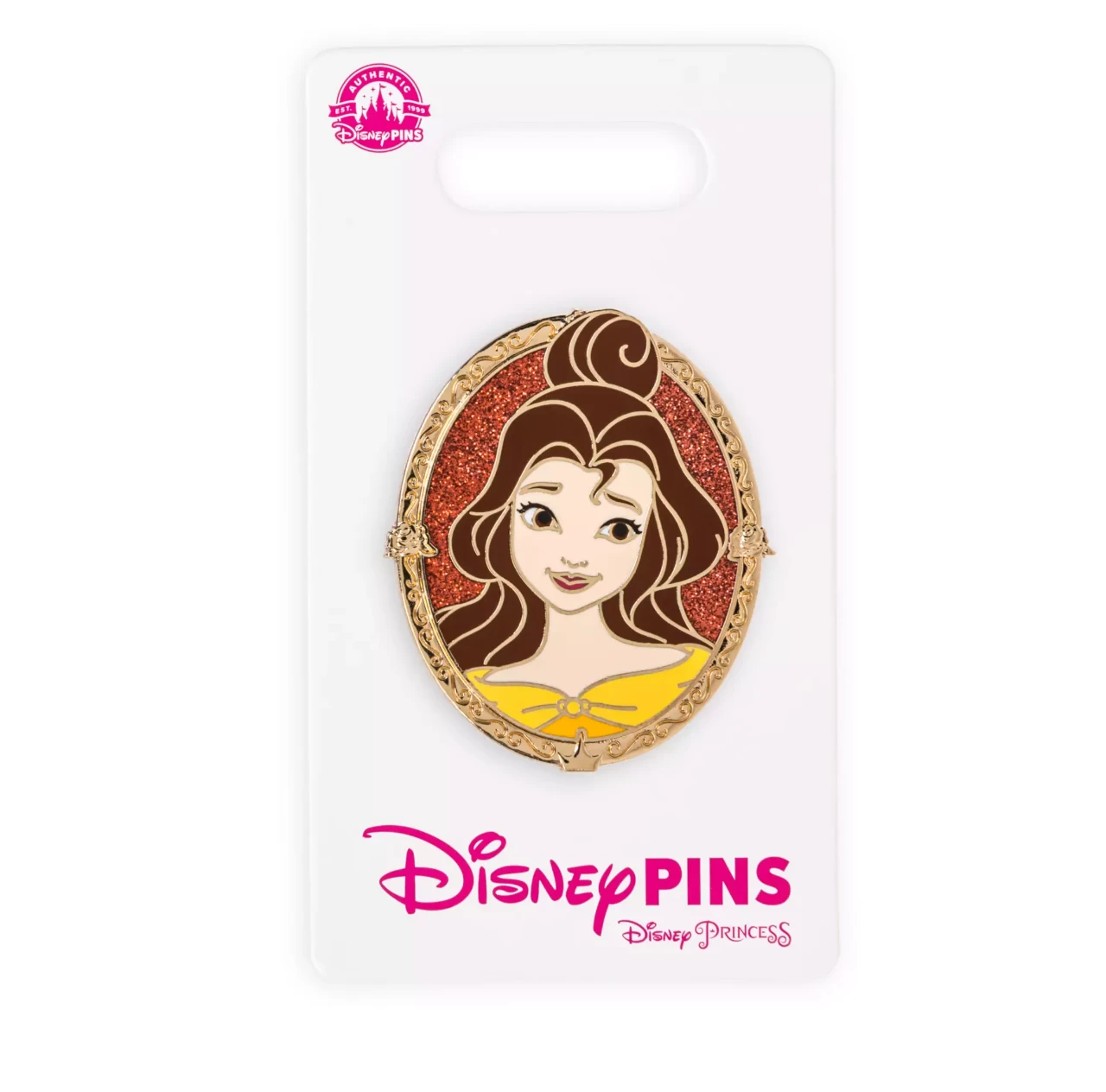 Disney Pins Beauty And The Beast Princess Belle Portrait Pin New With Card 3 Disney Pins Beauty And The Beast Princess Belle Portrait Pin New With Card - Image 3