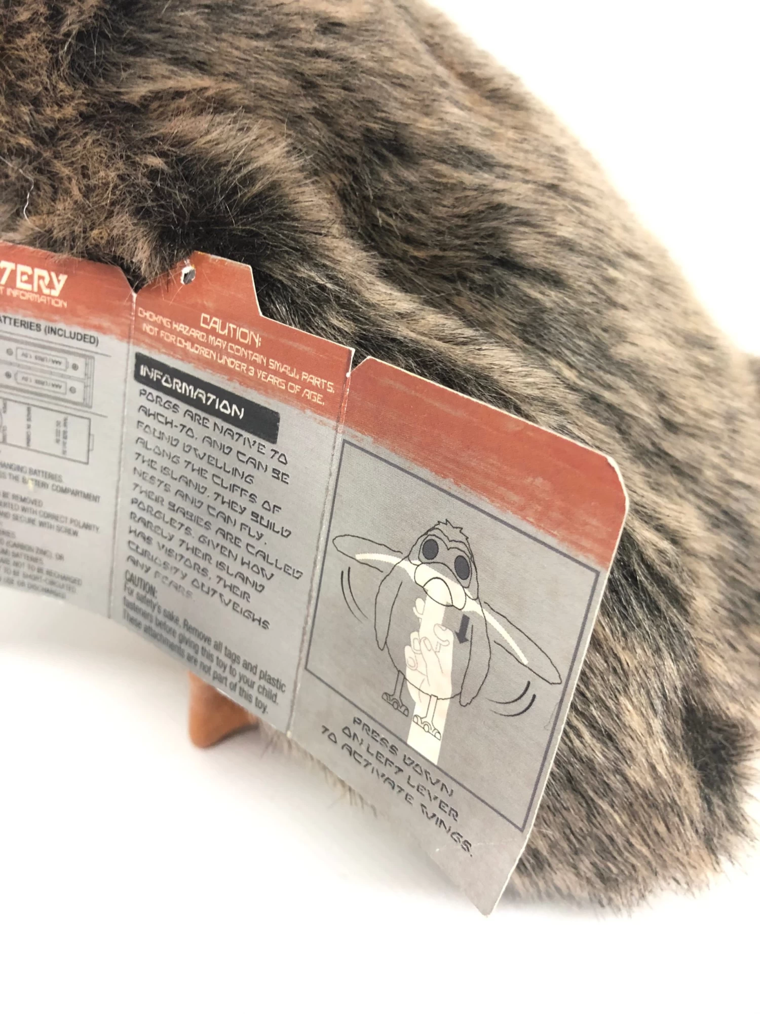 Disney Parks Star Wars Galaxy Edge Porg Puppet Talking Plush New With Tag 5 Disney Parks Star Wars Galaxy Edge Porg Puppet Talking Plush New With Tag - Image 5